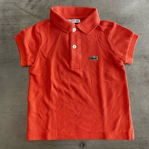 Lacoste toddler polo shirt